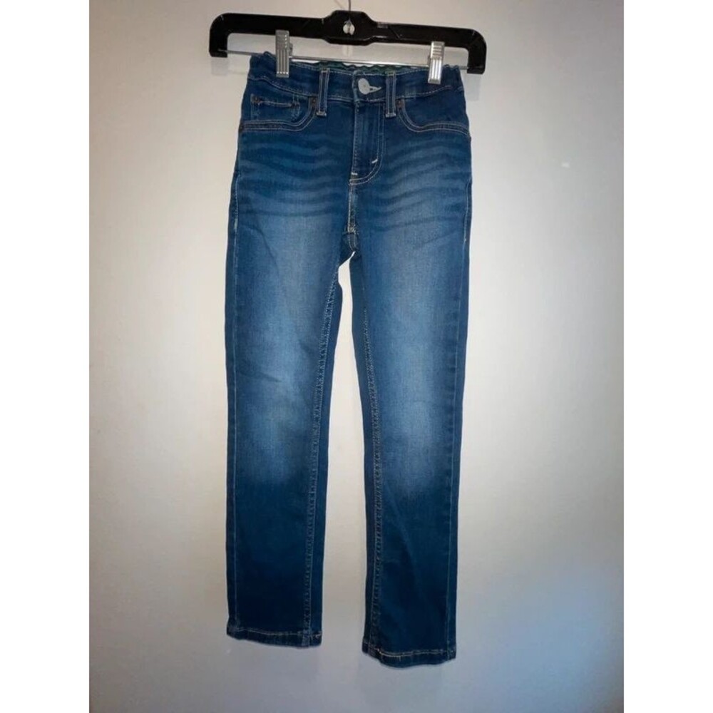 Levi’s Boys 511 Slim Jeans Size 8 Regular Stretch Blue adjustable streetwear